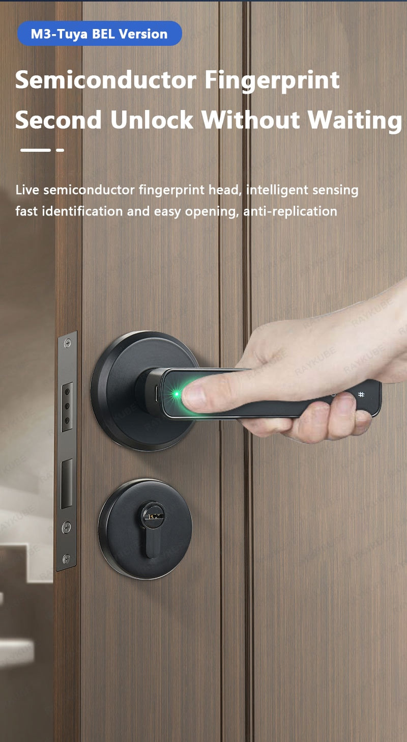 Gosund Digital Fingerprint Door Lock Electronic Lock